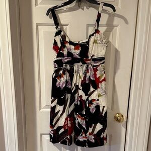 Tahari Elegant White Dress